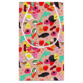 Valentijnen die je zo roze snoep bent klein cadeauzakje (Achterkant)