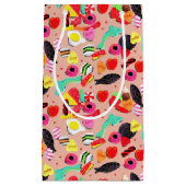 Valentijnen die je zo roze snoep bent klein cadeauzakje (Voorkant)