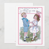  Valentijnen Feestdagenkaart (Voorkant / Achterkant)