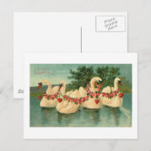  Valentijnen Feestdagenkaart (Voorkant / Achterkant)