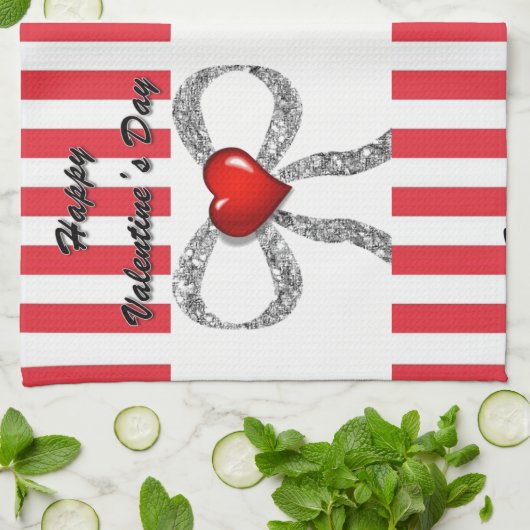 valentijnen houden van handdoeken (Gevouwen)