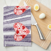 valentijnen houden van handdoeken (Quarter Fold)