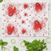 valentijnen houden van handdoeken (Gevouwen)