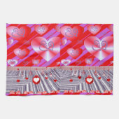 valentijnen houden van handdoeken (Horizontaal)