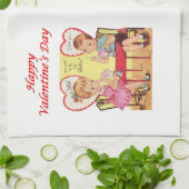 valentijnen houden van handdoeken (Gevouwen)