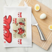 valentijnen houden van handdoeken (Quarter Fold)