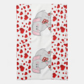 valentijnen houden van handdoeken (Verticaal)