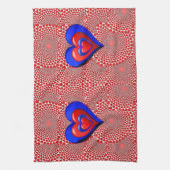 valentijnen houden van handdoeken (Verticaal)