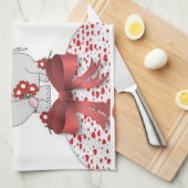 valentijnen houden van handdoeken (Quarter Fold)