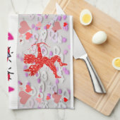 valentijnen houden van handdoeken (Quarter Fold)