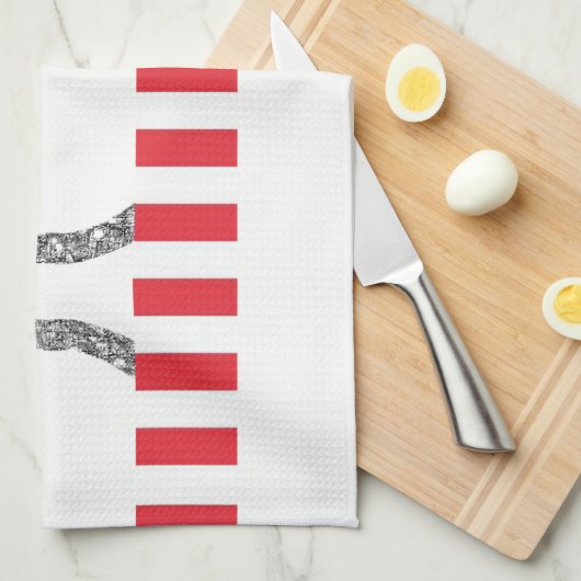 valentijnen houden van handdoeken (Quarter Fold)