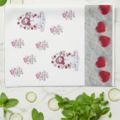 valentijnen houden van handdoeken Snowman (Gevouwen)