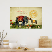  Valentijnen in Love Collage Poster (Keuken)