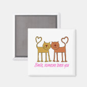 Valentijnen in Love Magnet (Voorkant / Achterkant)