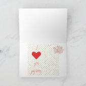 valentijnen kaart met grappige zwijnen (Binnen)