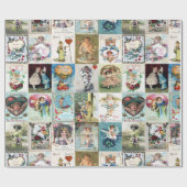  Valentijnen Kaarten Cadeaupapier (Vlak)