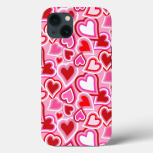 Valentijnen mengen harten Case-Mate iPhone case