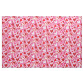 Valentijnen mengen harten stof (Fat Quarter)