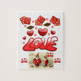 valentijnen puzzel kind