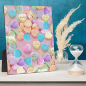 valentijnen snoep harten fotoplaat (Zijkant)