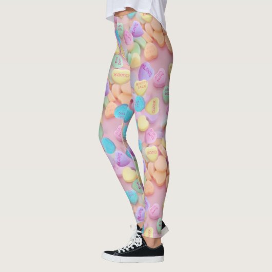 valentijnen snoep harten leggings (Links)