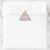 valentijnen snoep harten sticker (Tas)