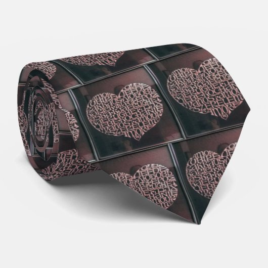 valentijnen stropdas (Opgerold)