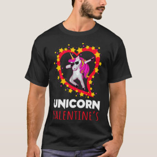 valentijnen unicorn Valentijnsdag unicorn grappun T-shirt