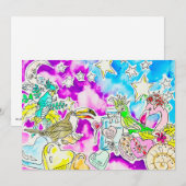 Valentijnkaart Feestdagenkaart (Voorkant / Achterkant)