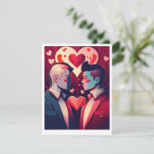 Valentijnkaart Feestdagenkaart (Staand voorkant)