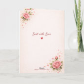 Valentijnkaart Kaart (Achterkant)