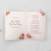 Valentijnkaart Kaart (Binnen)