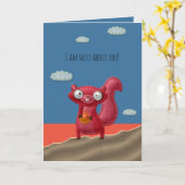 Valentijnkaart Verliefd Op Jou Kaart (Gele Bloem)