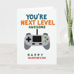 Valentijnkaart voor de gamer van het volgende nive kaart