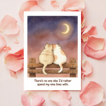 Valentijnkaart voor kattenliefhebber voor mijn eni