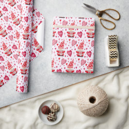 Valentijnkabouters Cadeaupapier