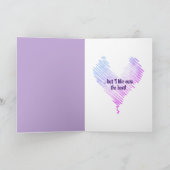 Valentijnliefdesverhaal feestdagen kaart (Binnen)