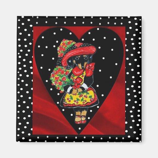 Valentijnmagneet Magneet (Voorkant)