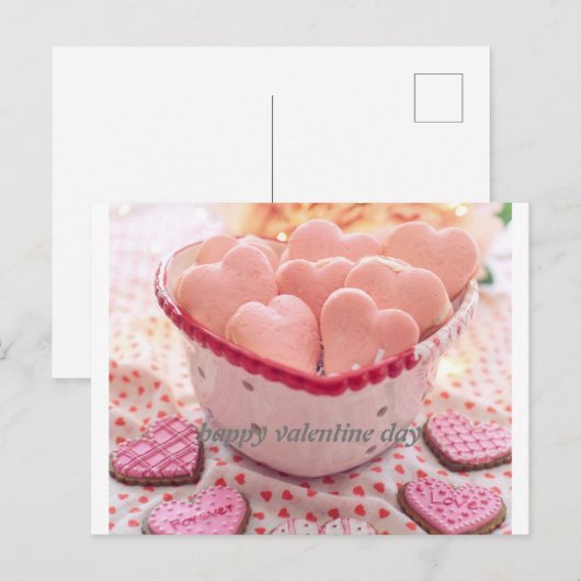 valentijnodag briefkaart (Voorkant / Achterkant)