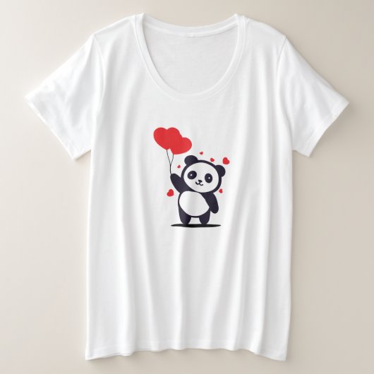 valentijnodag grote maat t-shirt (Design voorkant)