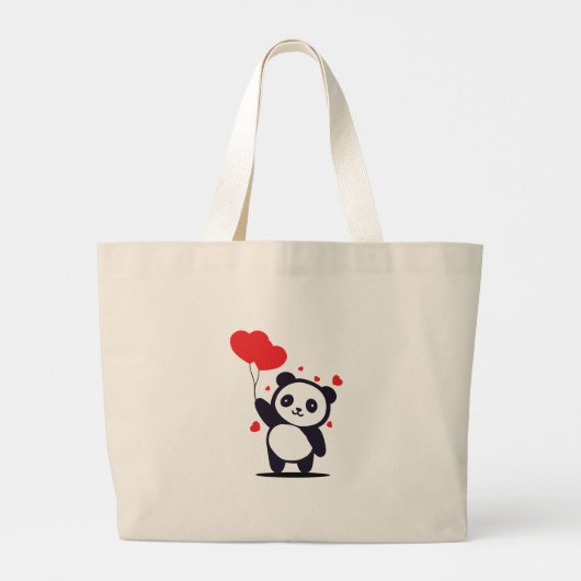 valentijnodag grote tote bag (Achterkant)