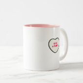 Valentijns 2015-Australian Shepherd-TP BlueMerle2 Tweekleurige Koffiemok (Voorkant rechts)