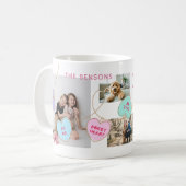 Valentijns 4 Foto collage Koffiemok (Voorkant links)