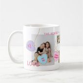 Valentijns 4 Foto collage Koffiemok (Links)