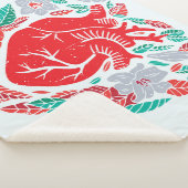 Valentijns Anatomisch Hart: Unieke Kaart Sherpa Deken (3/4)