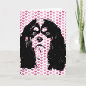 Valentijns - Arrogant Silhouet Feestdagen Kaart (Voorkant)