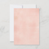 Valentijns baby shower Ons Kleine Schatje Kaart (Achterkant)