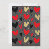 Valentijns Baby Shower Uitnodiging Liefste Baby (Achterkant)