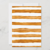 Valentijns bloemen bladeren pompoenen Bruidsdouche Kaart (Achterkant)