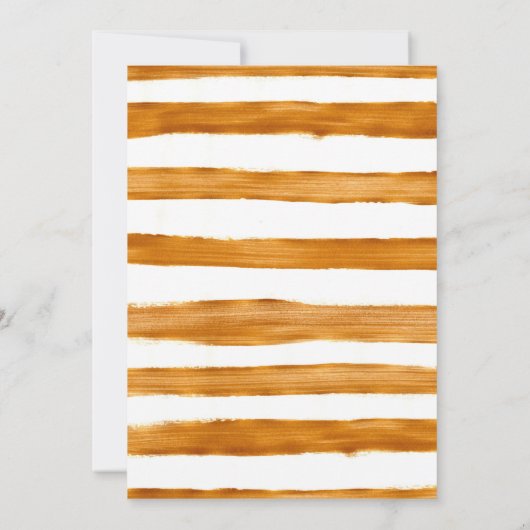 Valentijns bloemen bladeren pompoenen Bruidsdouche Kaart (Achterkant)